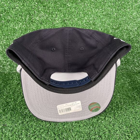 New York Yankees New Era The Golfer Navy Blue Rope Hitch Hat Cap MLB Snapback - Picture 4 of 8